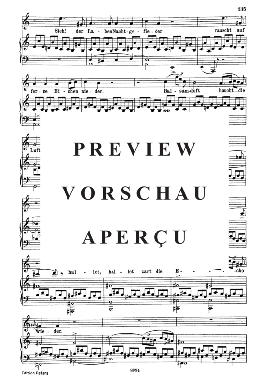 Product gallery: Page 3 of 7 Abendbilder D.650, , High Voice and Piano