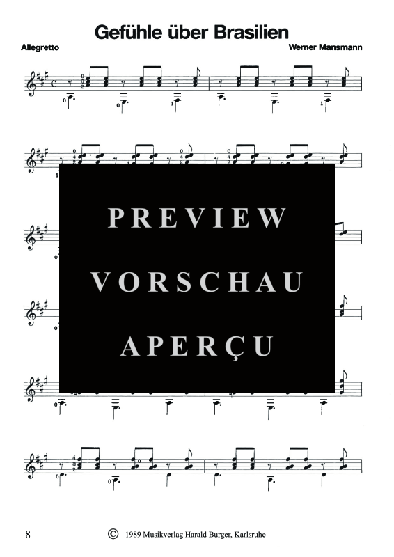 Produktgalerie: Seite 9 von 11 Bossa Nova, , Gitarre Solo