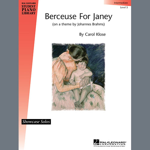 cover: Berceuse For Janey, Carol Klose