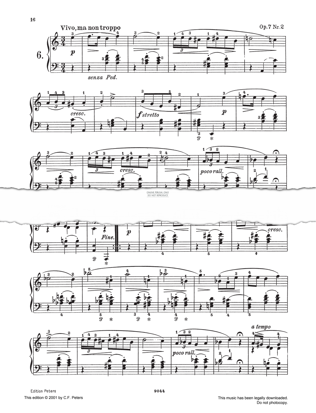 Produktbild zu: Mazurkas Op. 7 No. 2
