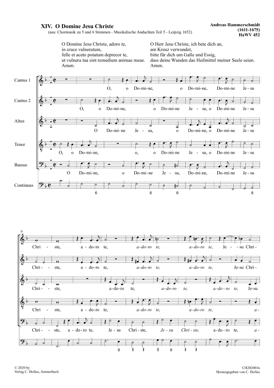 O Domine Jesu Christe