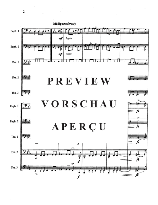 Product gallery: Page 18 of 21 Eleven Songs for Mens Chorus , , (Tuba Quartett EETT)