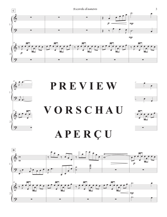 Produktgalerie: Seite 6 von 21 Ricordi d´ amore Memories of Love , , (2 Harfen)