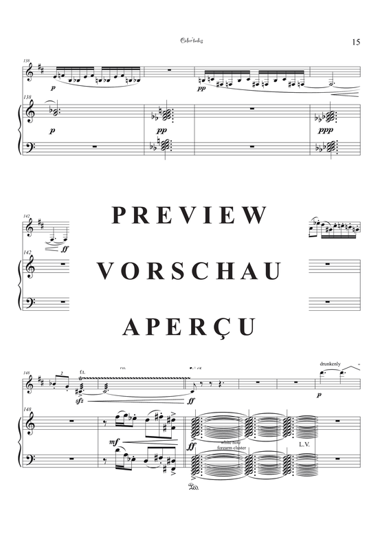 Product gallery: Page 18 of 44 Color´tudes - Five Attitudinal Colors , , (bass clarinet + piano)