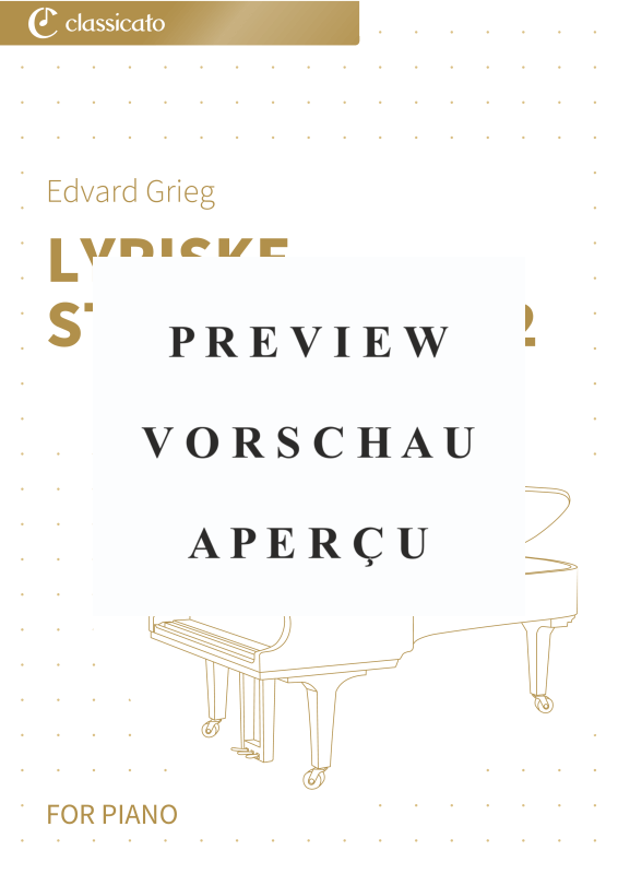 gallery: Lyriske stykker, Op. 12, , (piano solo)