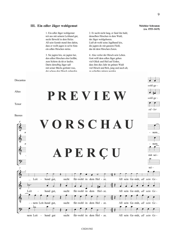 Produktgalerie: Seite 10 von 11 Neue deutsche Gesänge (1579), , Gemischter Chor 4-stimmig