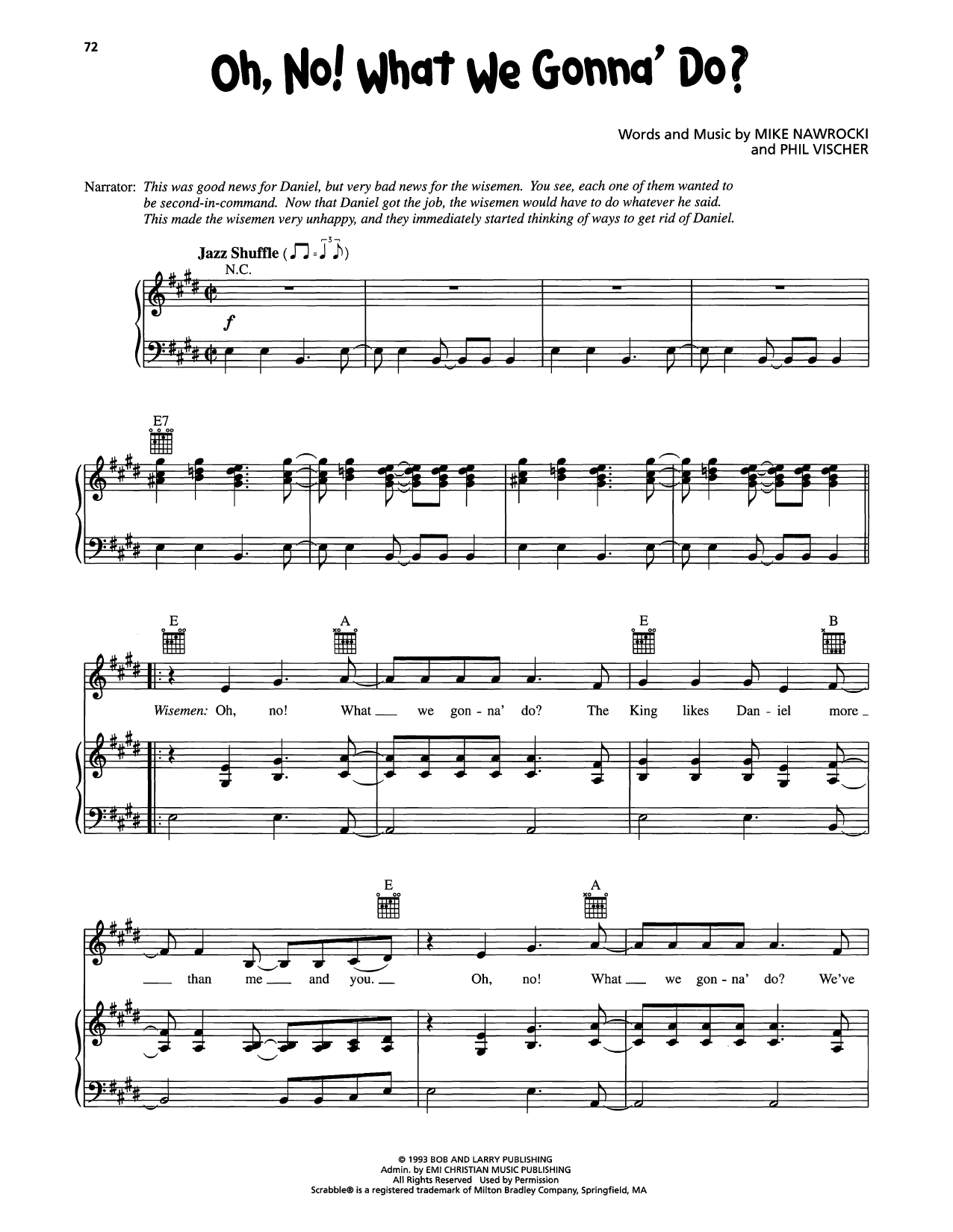 Produktgalerie: Seite 1 von 1 Oh, No! What We Gonna' Do?, VeggieTales, Gesang, Gitarre, Klavier