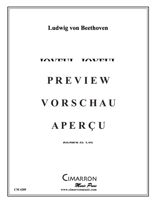 Produktgalerie: Seite 2 von 8 Joyful, Joyful We Adore Thee , , (2x Trompete in B + Klavier)