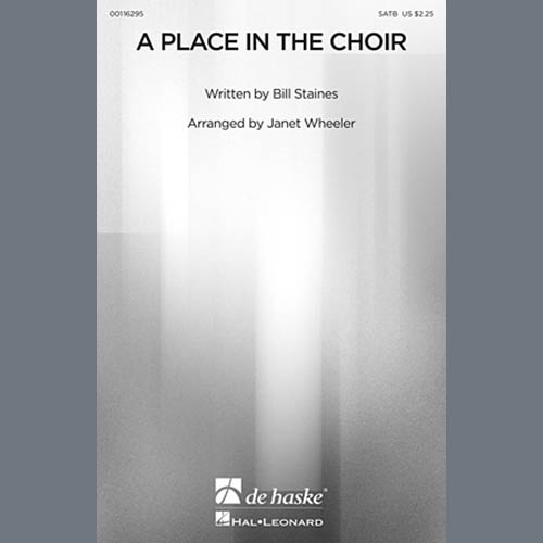 cover: A Place In The Choir, Janet Wheeler