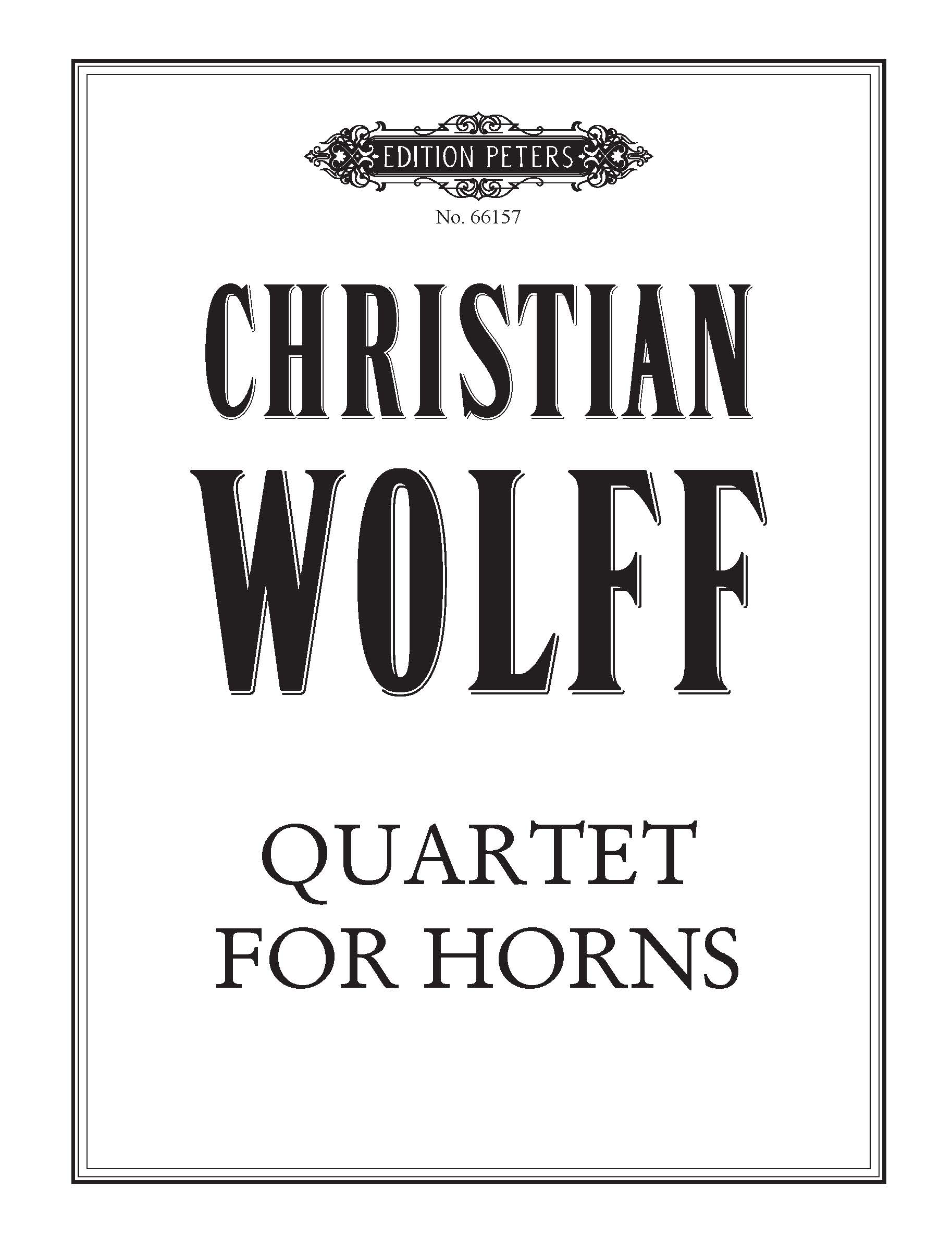 Produktbild zu: Quartet For Horns