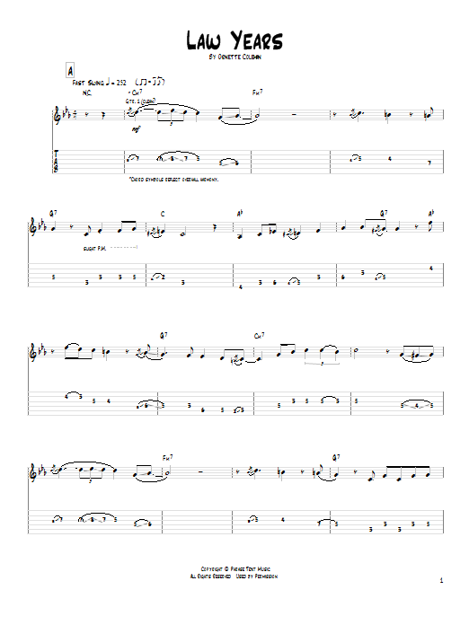 Product gallery: Page 1 of 1 Law Years, Pat Metheny