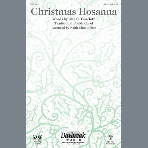 Product picture to: Christmas Hosanna (arr. Keith Christopher)