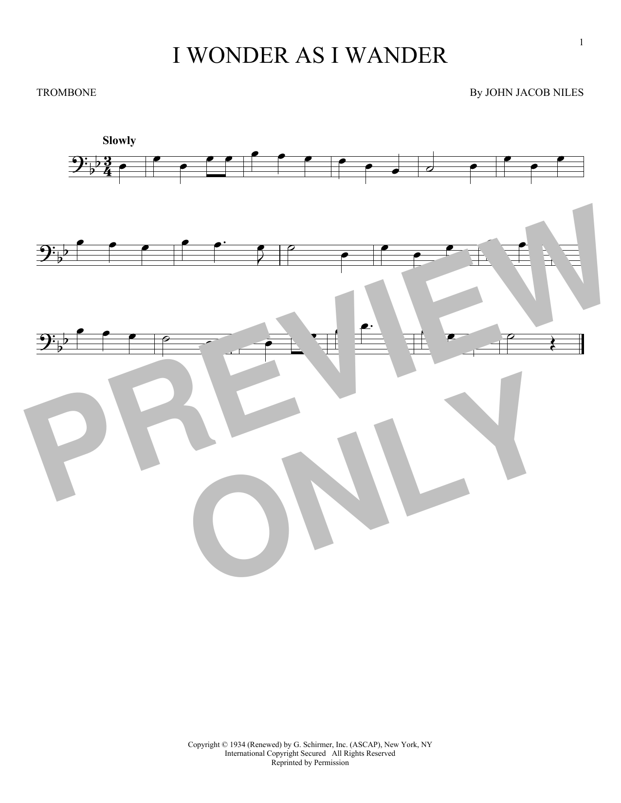 Product gallery: Page 1 of 1 I Wonder As I Wander, John Jacob Niles