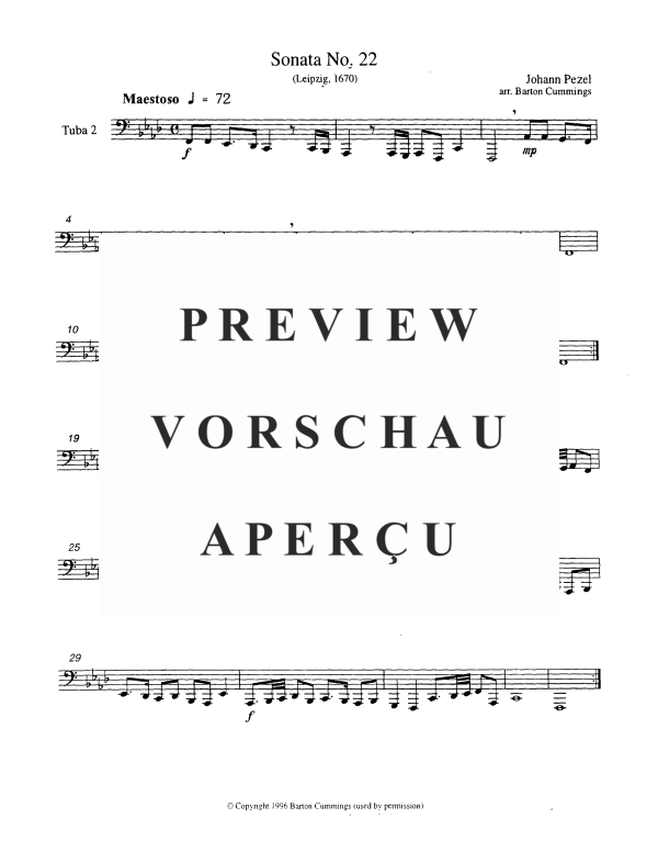 Produktgalerie: Seite 10 von 10 Sonata No. 22, , Tuba Quintett EEETT