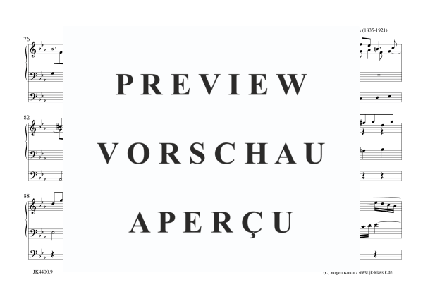 Produktgalerie: Seite 10 von 11 Präludium und Fuge Op.99 Nr.3, , Orgel Solo