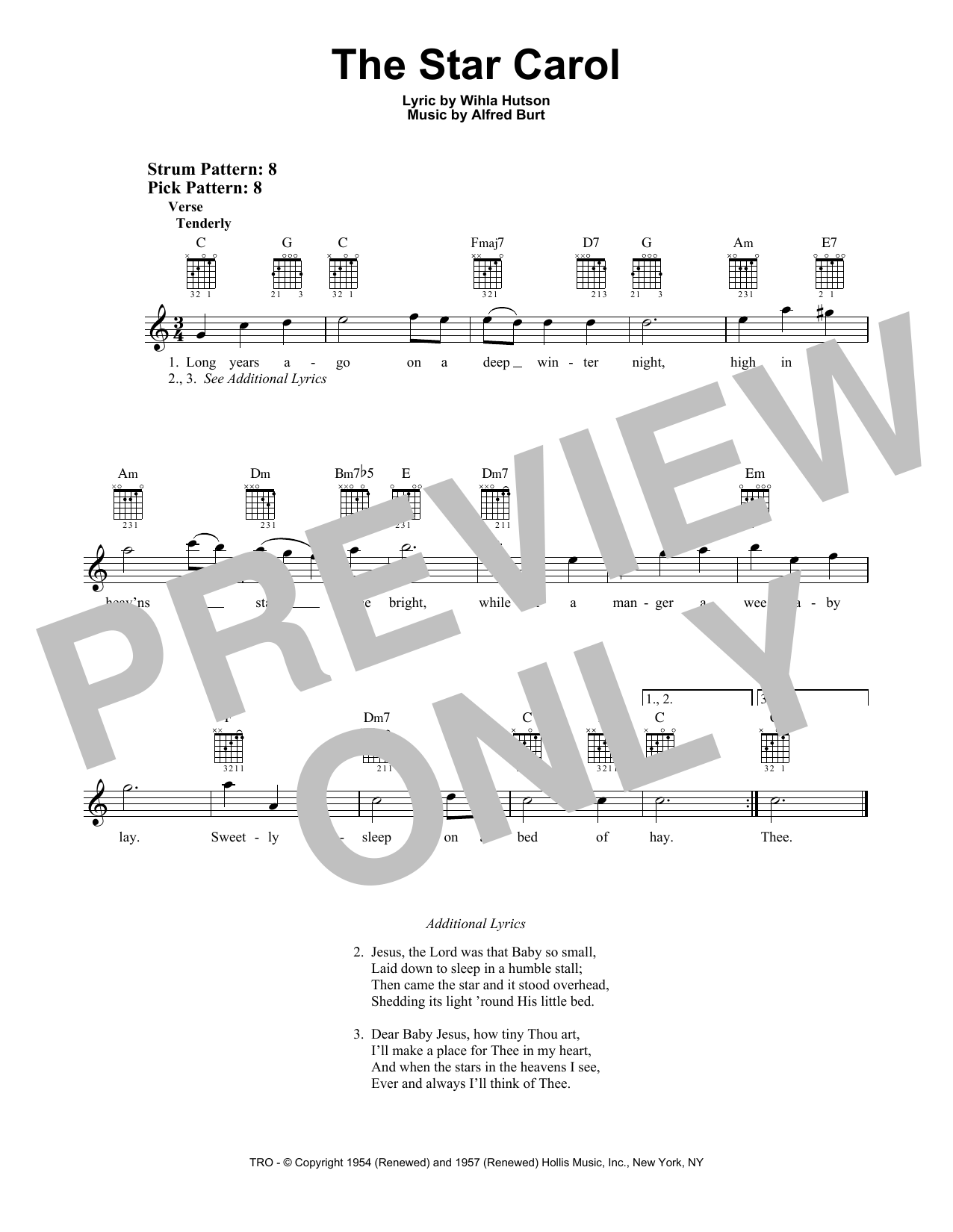 Product gallery: Page 1 of 1 The Star Carol, Alfred Burt