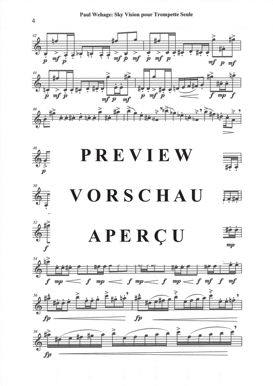 Produktgalerie: Seite 5 von 6 Sky Vision , , (Trompete Solo)