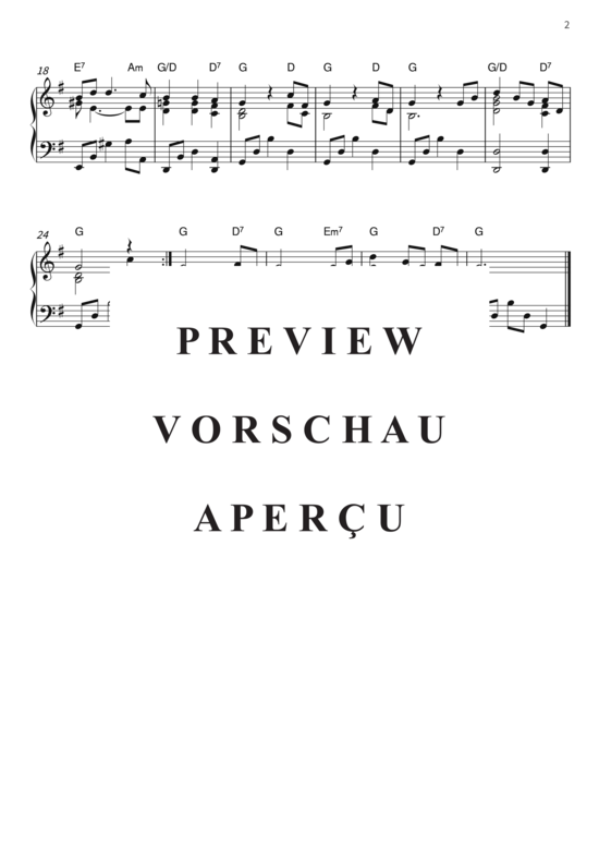 Product gallery: Page 5 of 5 Es wird schon gleich dunkel - Wiegenlied , , Piano Solo