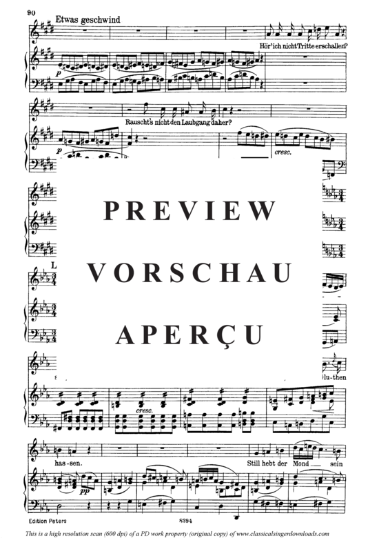 gallery: Die Erwartung D.159 , , (Gesang hoch + Klavier)
