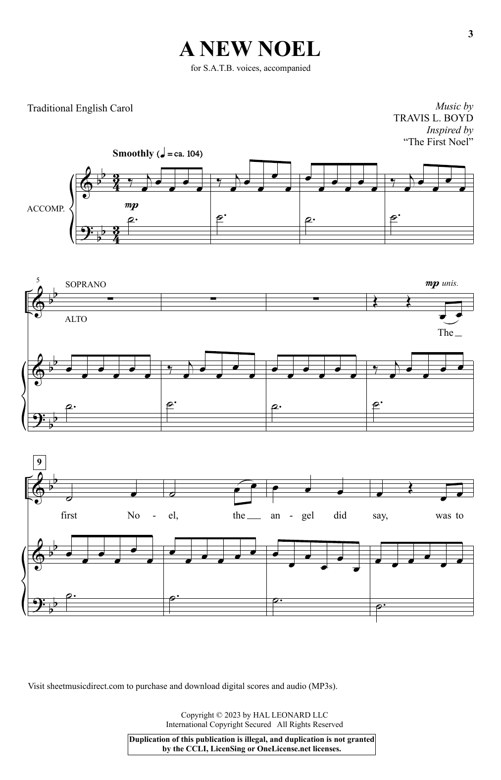 Produktgalerie: Seite 1 von 1 A New Noel, Travis L. Boyd, Chor