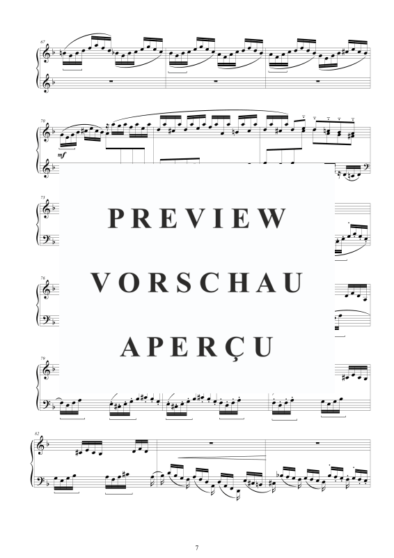 Produktgalerie: Seite 8 von 11 Toccata und Fuge d-Moll BWV 565, , Klavier Solo