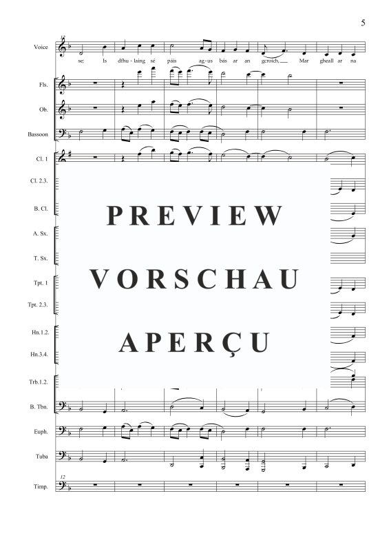Produktgalerie: Seite 8 von 11 An t-Aiseiri, , Gemischter Chor und Concert Bamd