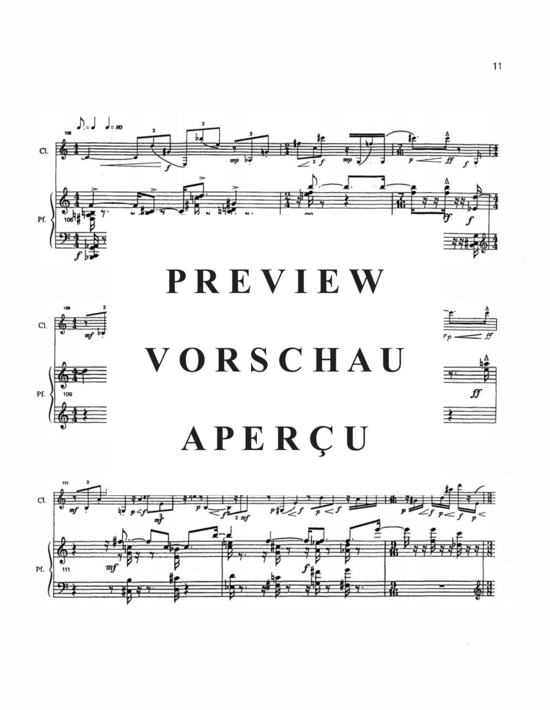 Product gallery: Page 14 of 20 Polemics , , (clarinet and piano)