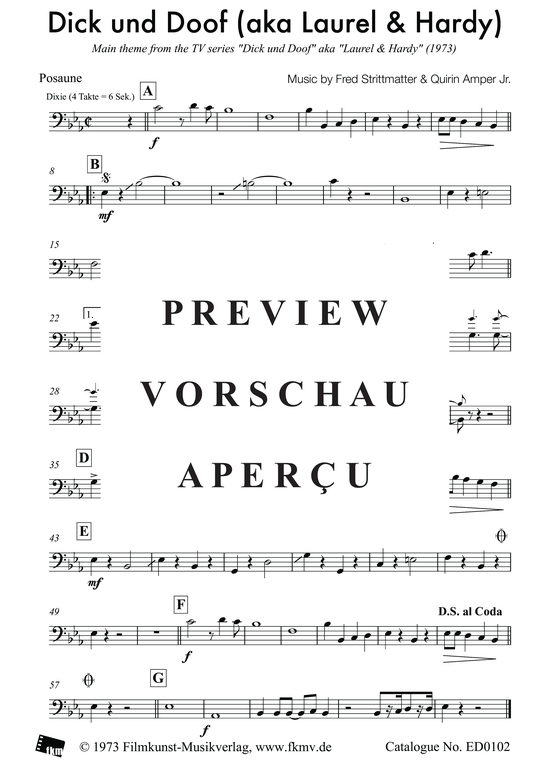 Product picture to: Dick und Doof: PosauneAus der TV-Serie "Dick und Doof"