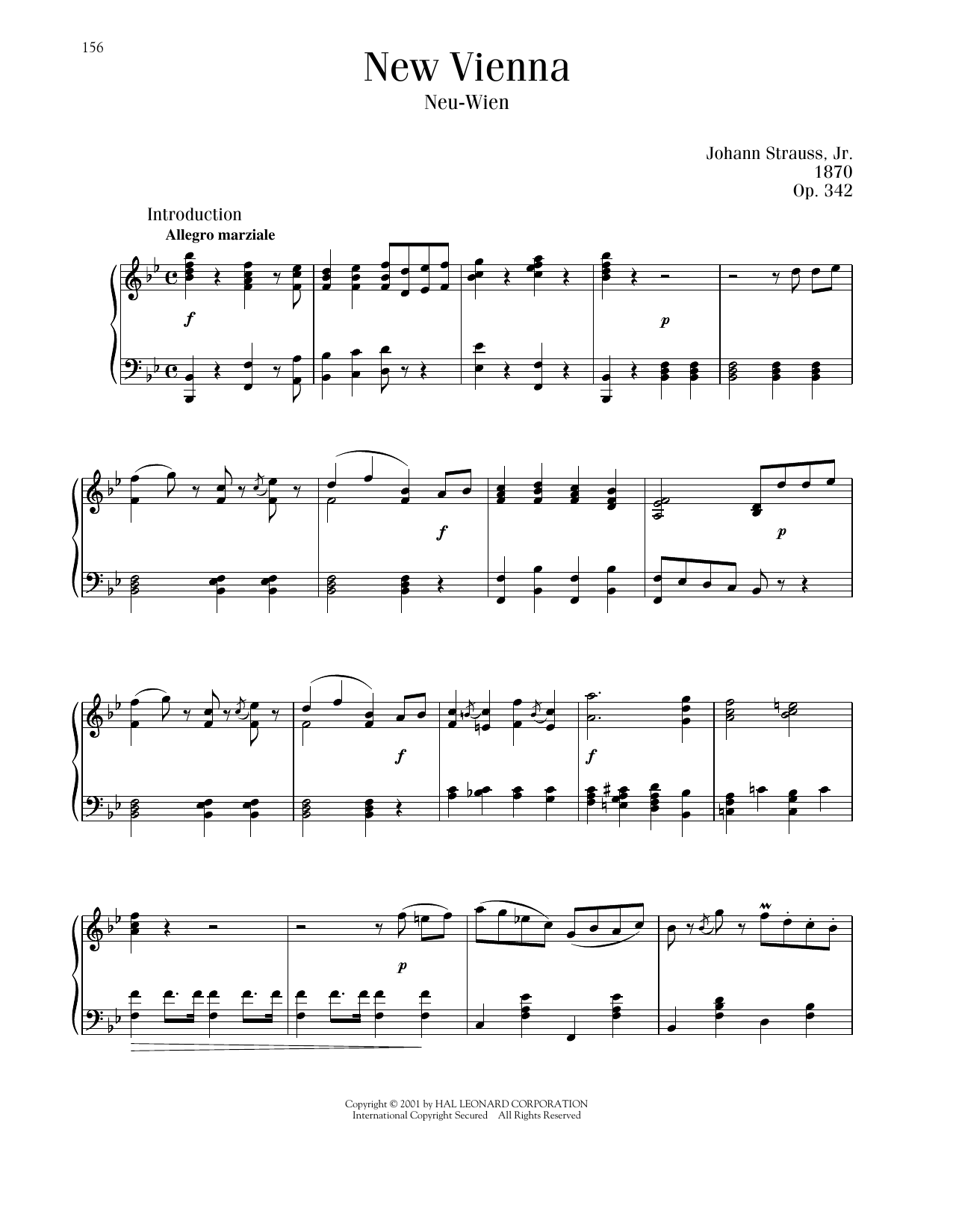 Product picture to: New Vienna, Op. 342