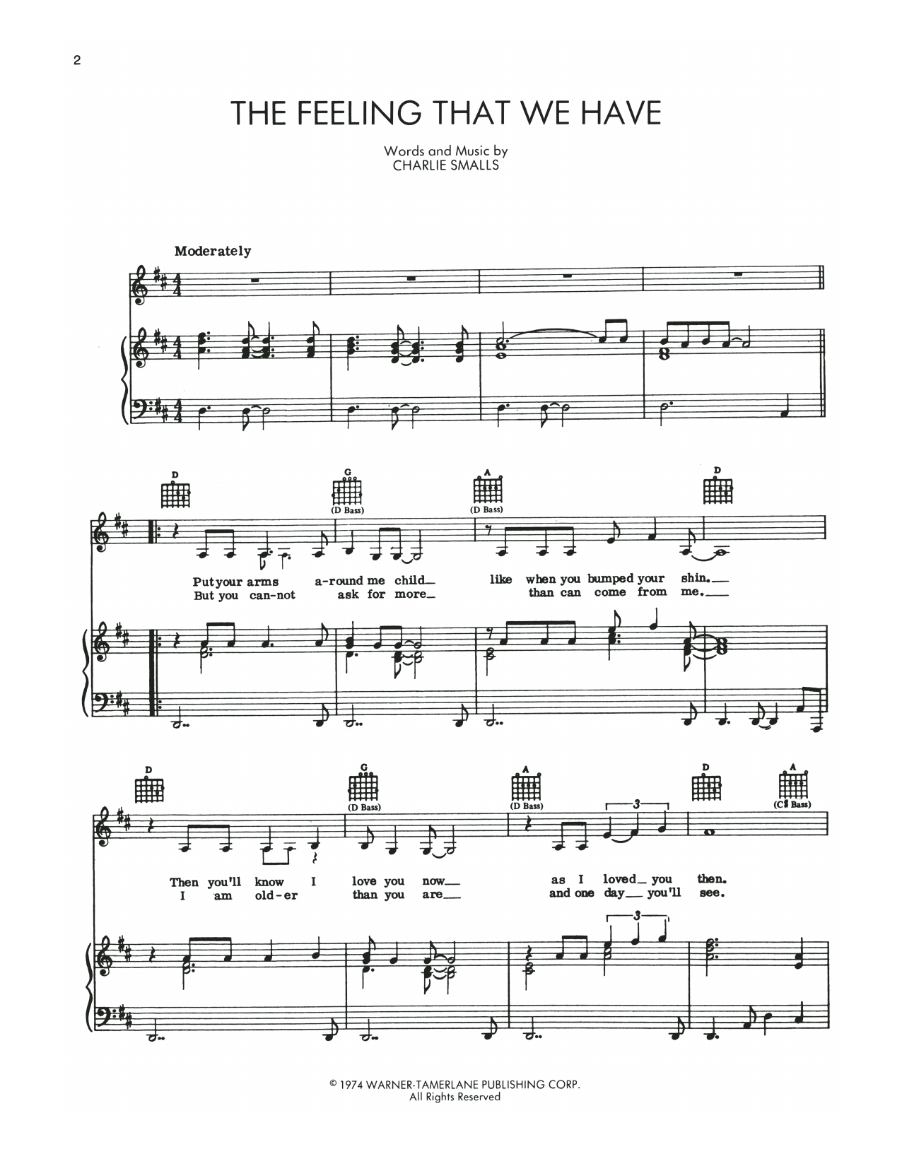 Produktbild zu: The Feeling That We Have (from The Wiz)