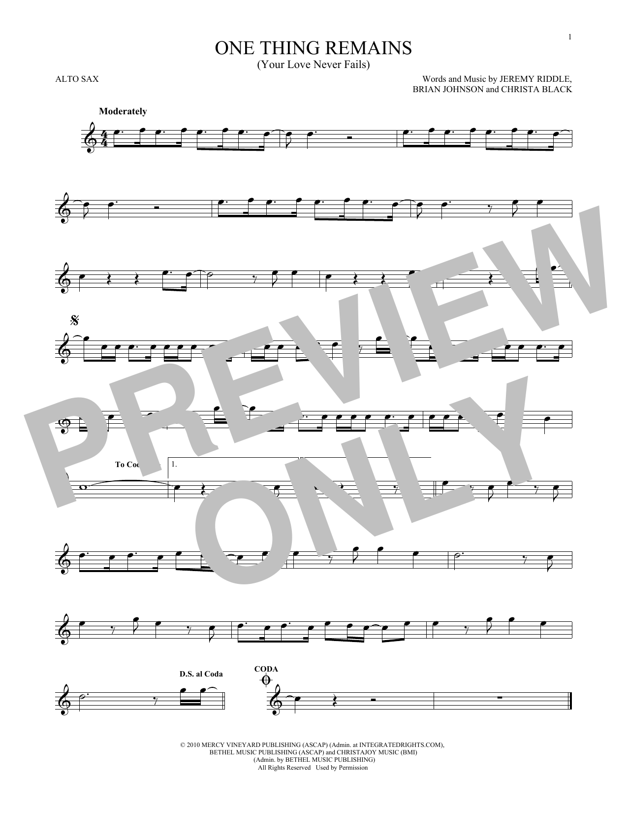 Product gallery: Page 1 of 1 One Thing Remains (Your Love Never Fails), Passion & Kristian Stanfill