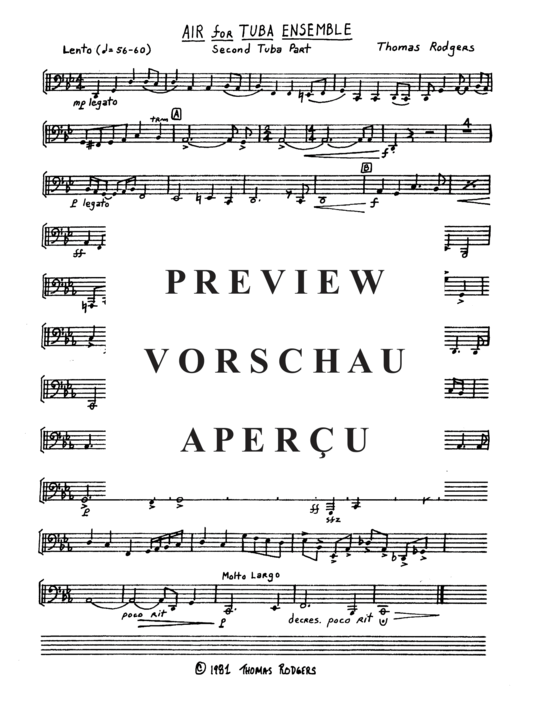 Product gallery: Page 10 of 10 Air , , (Tuba Quartett EETT)