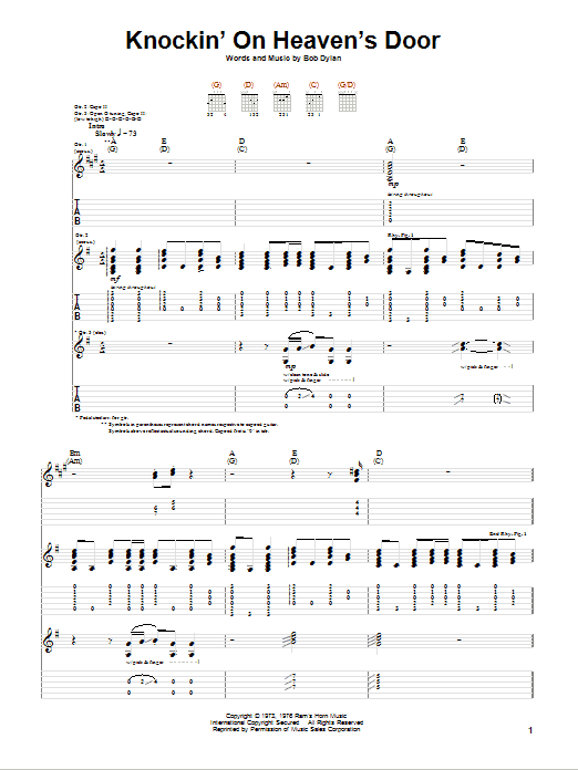 Produktbild zu: Knockin' On Heaven's Door
