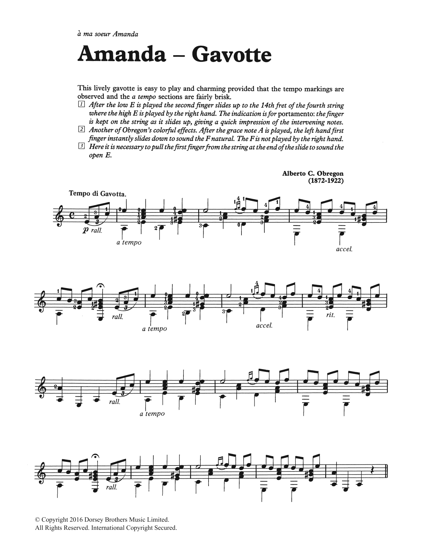 Product gallery: Page 1 of 1 Amanda - Gavotte, Alberto C. Obregon