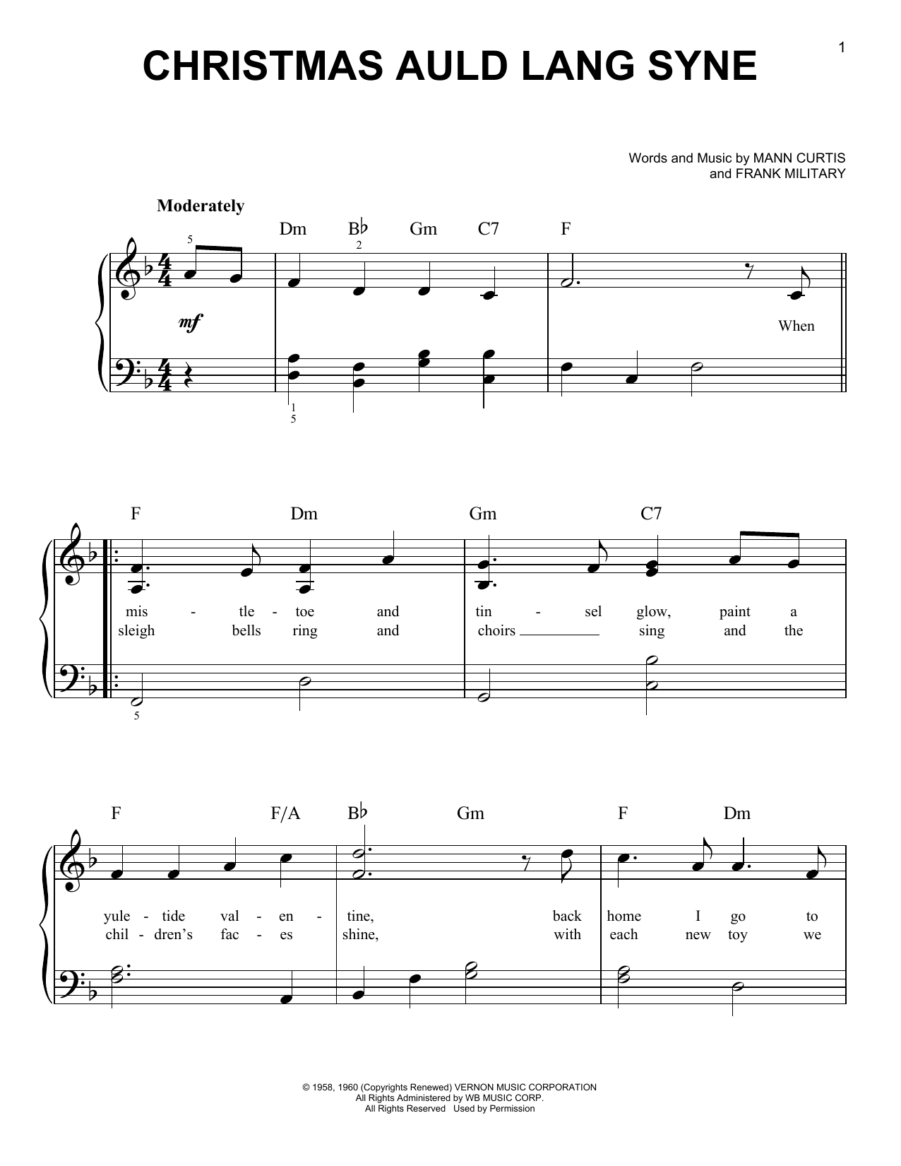 Product gallery: Page 1 of 1 Christmas Auld Lang Syne, Bobby Darin