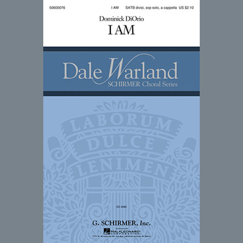 cover: I Am, Dominick DiOrio, Chor