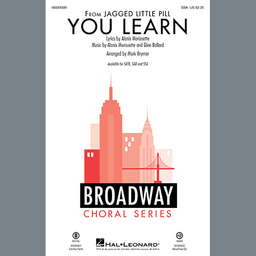 Produktbild zu: You Learn (from Jagged Little Pill) (arr. Mark Brymer)