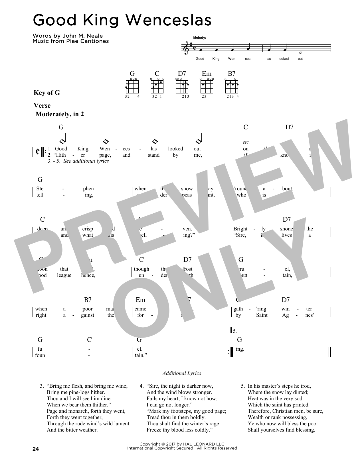 Product gallery: Page 1 of 1 Good King Wenceslas, John M. Neale