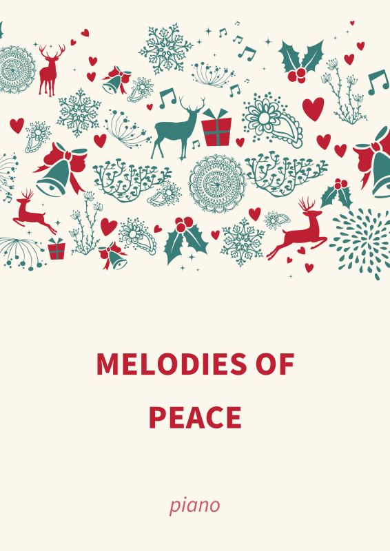 Produktbild zu: Melodies of peace - Christmas Classics for Piano