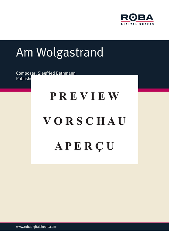 Produktgalerie: Seite 2 von 2 Am Wolgastrand , , Melodie und Akkordeon