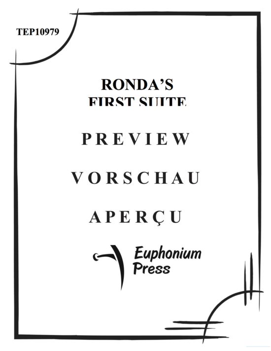 Product gallery: Page 2 of 20 Ronda´s First Suite , , (Tuba Duet)
