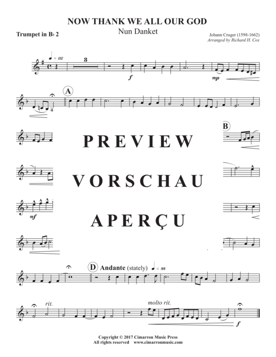 Produktgalerie: Seite 7 von 10 Now Thank We All Our Good , , (Blechbläserquintett)