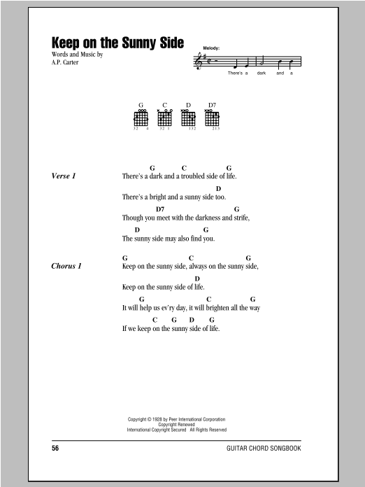 Produktbild zu: Keep On The Sunny Side