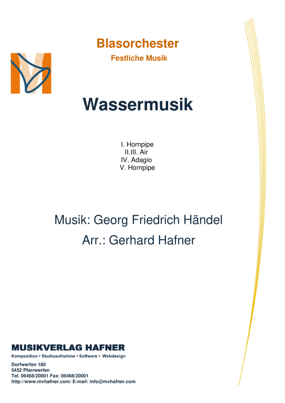 Product picture to: WassermusikGeorg Friedrich Händel