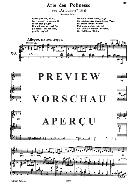 Product gallery: Page 2 of 4 Spero per voi, , Alto Solo and Piano