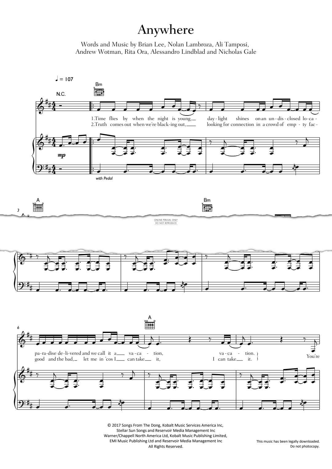 gallery: Anywhere, Rita Ora