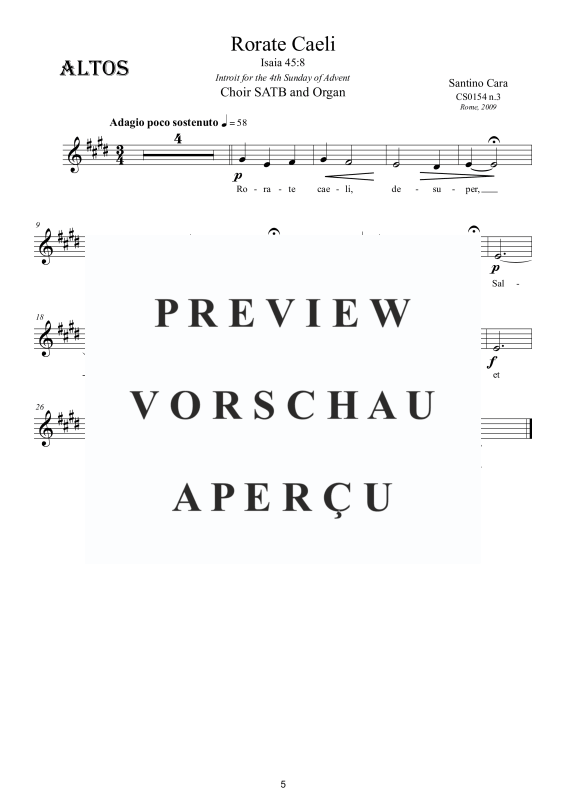 Produktgalerie: Seite 6 von 8 Rorate caeli, , Gemischter Chor und Orgel