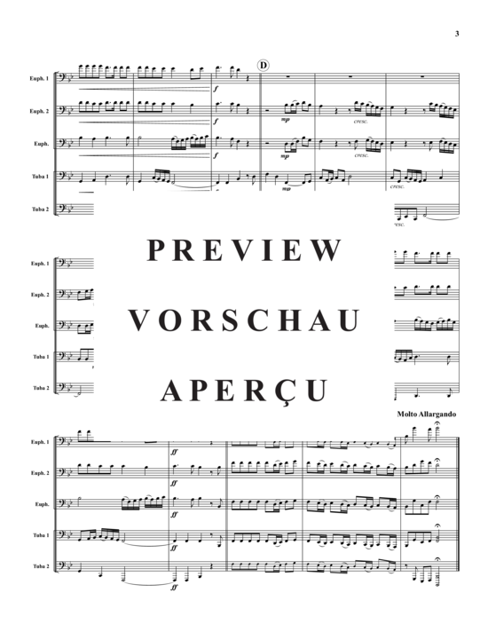 Product gallery: Page 4 of 12 Psalm XIX , , (3x Baritone, 3x Tuba)