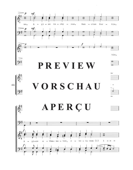 Product gallery: Page 4 of 4 Popule meus , , (male choir double choir)