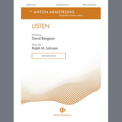 cover: Listen, Ralph M. Johnson